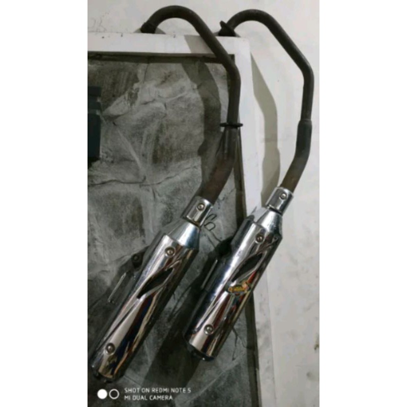 Knalpot Tiger Revo Original Copotan Motor