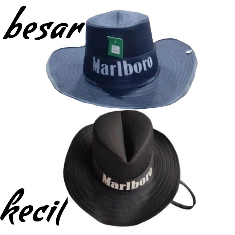 topi koboy marlboro/topi koboi marlboro