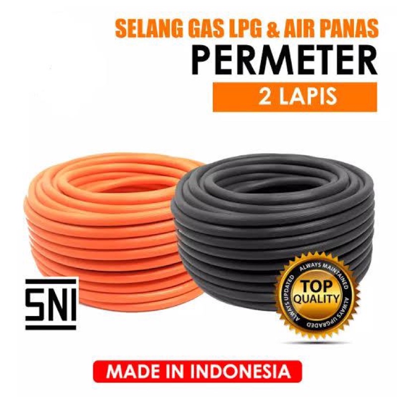 Selang Gas Meteran / Selang LPG / Selang Kompor Gas / Selang Elpiji Water Heater