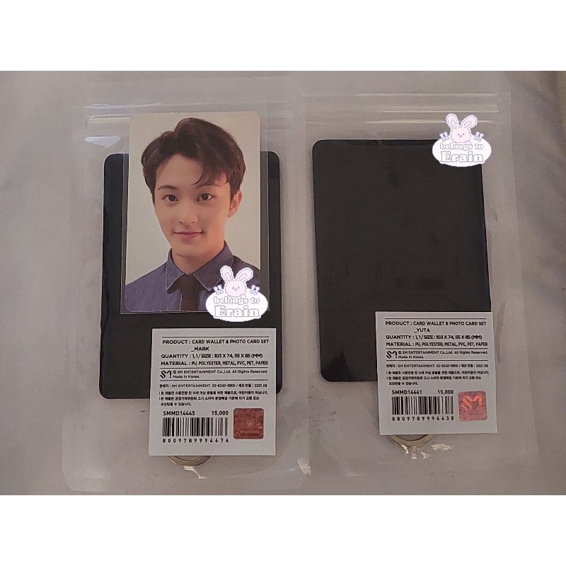 card wallet/cawal nct 127 fanmeet office foundation mark/cawal only