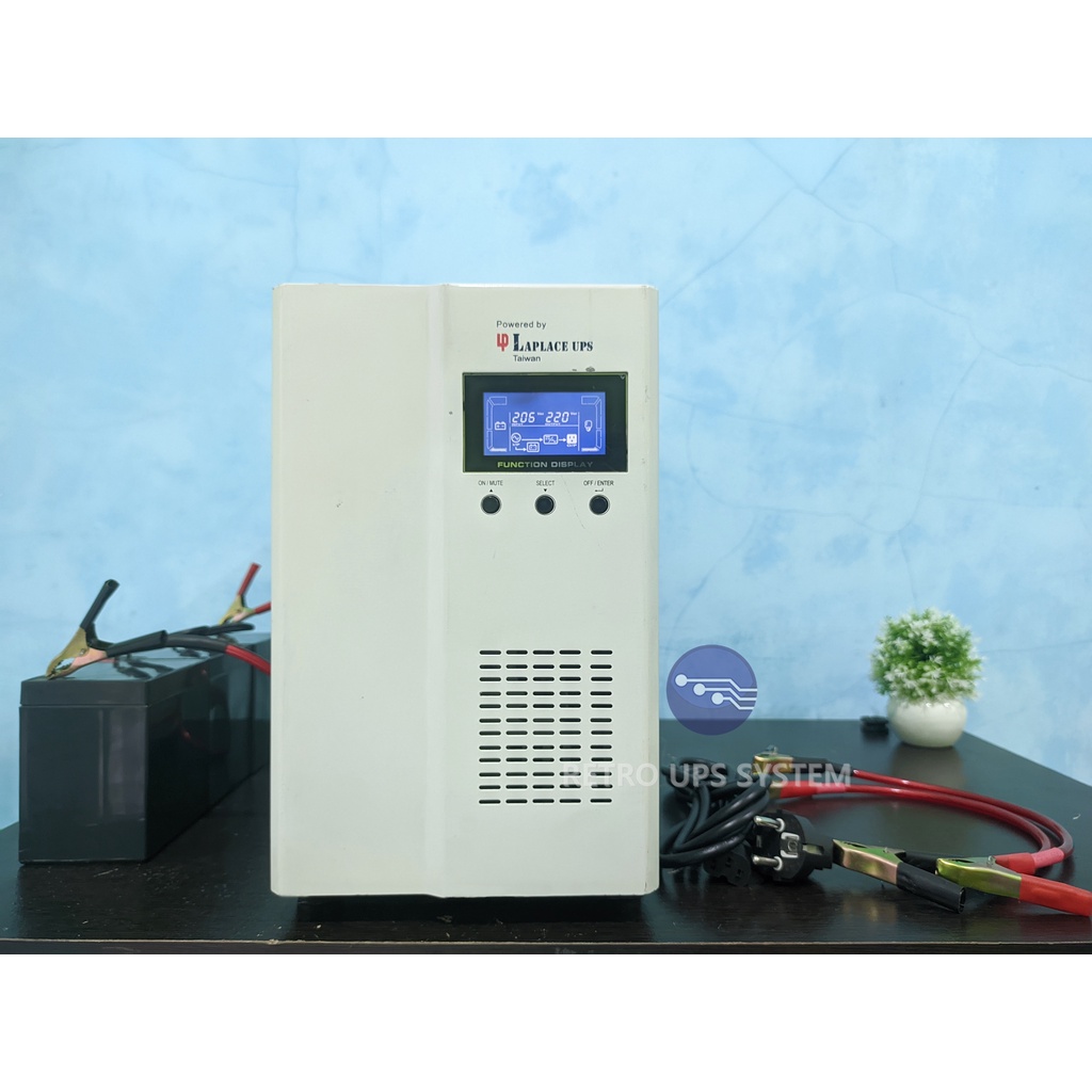 UPS Modifikasi Aki External Laplace MPNI Smart 1150VA 800Watt PSW 36V