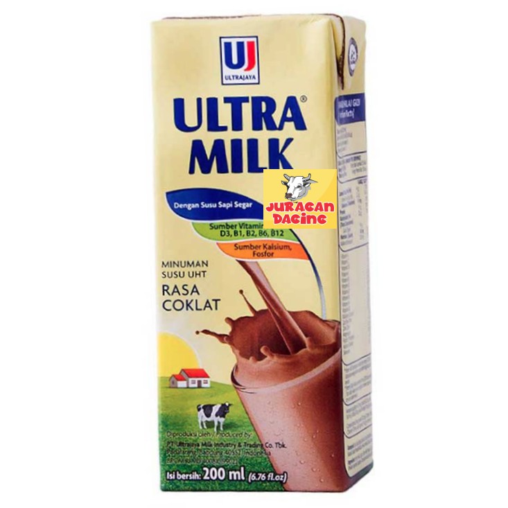 

Susu Ultra Milk Cokelat 200 ml