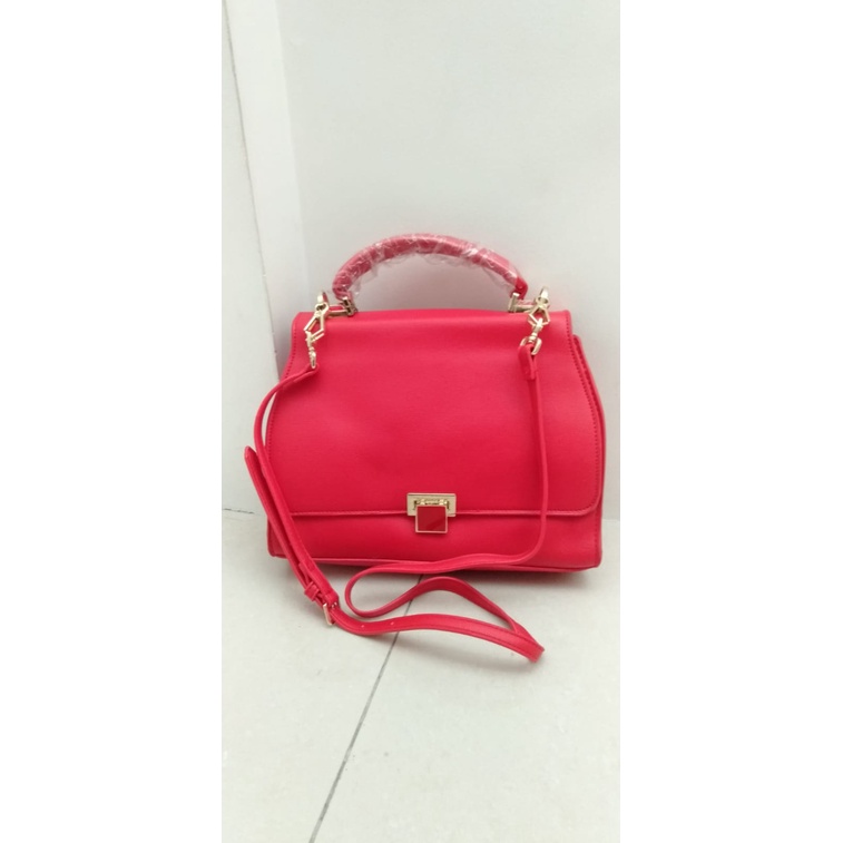 [IMPORTTMURAH] SALE!!! TAS SELEMPANG WANITA CH4RL3S&amp;K3ITHH TRAPESIUM FLAP TOP HANDLE BAG IMPORT PREMIUM #102008