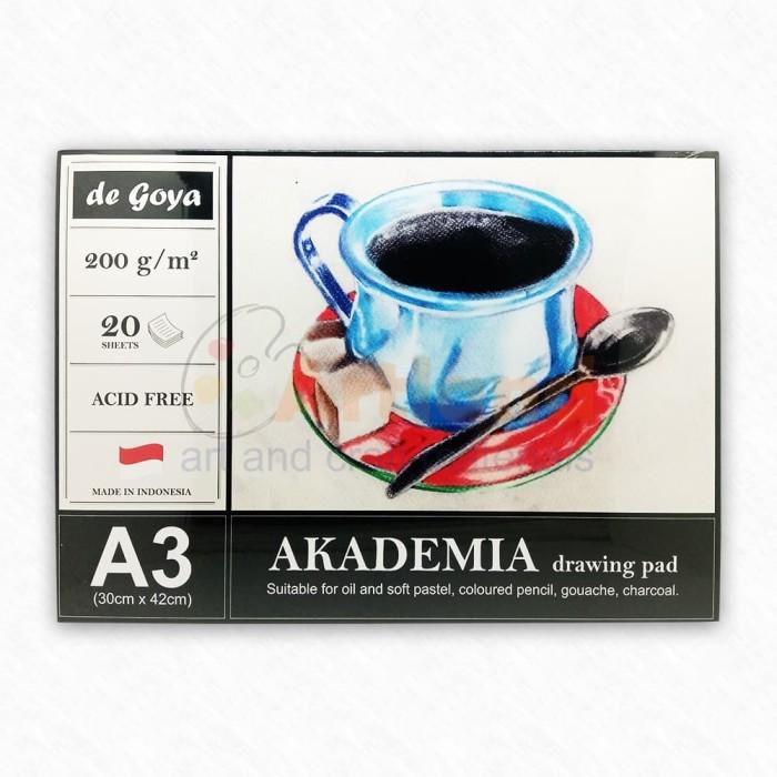 

Livro | De Goya Akademia Drawing Pad A3 200G