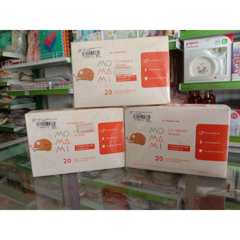 nadiva baru MOMAMI WIPES MOMAMI TISU BASAH TOOTH & GUM CITRAPELLA WATER SALINE WIPES