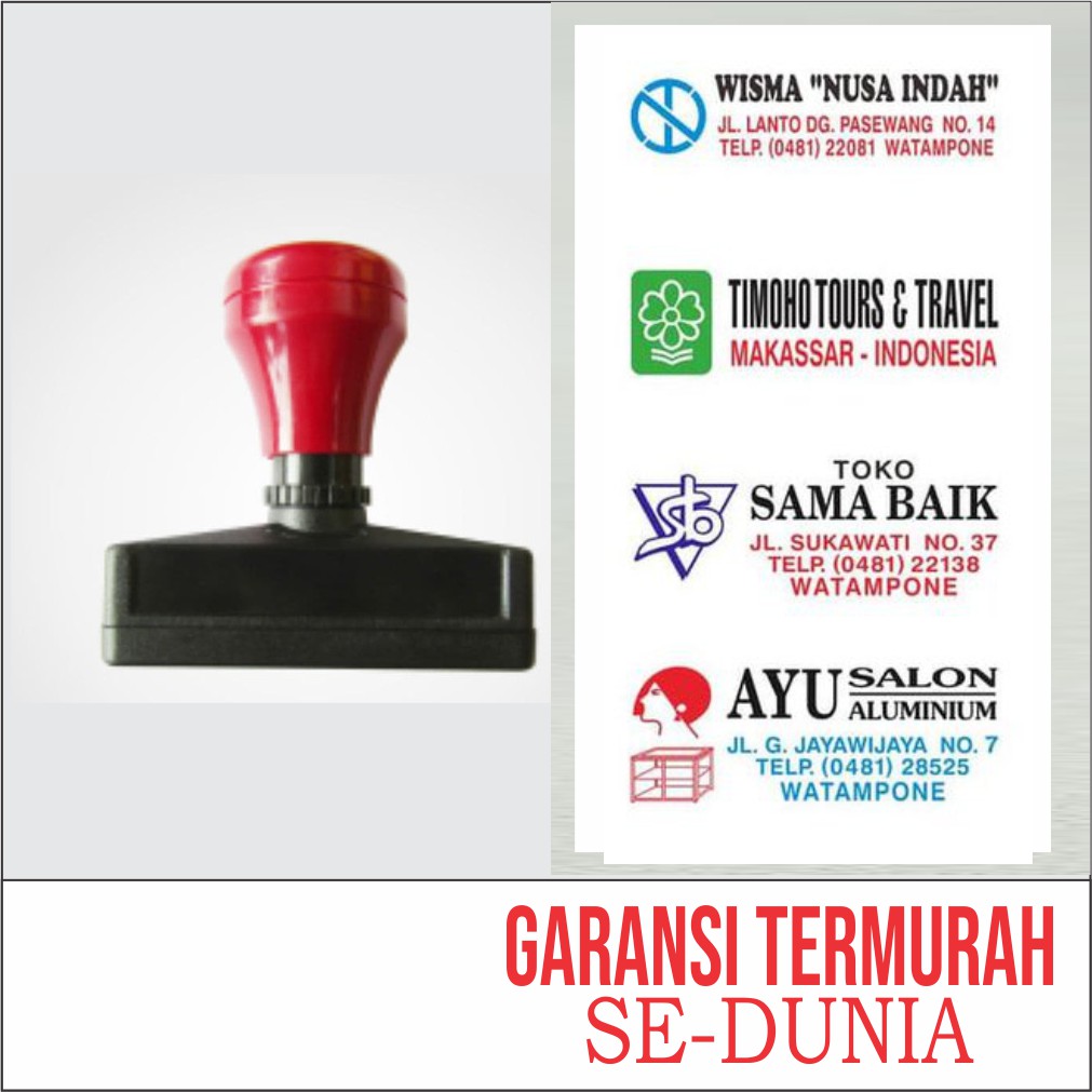 

Stempel Logo PT / CV 22 x 67 mm Free desain