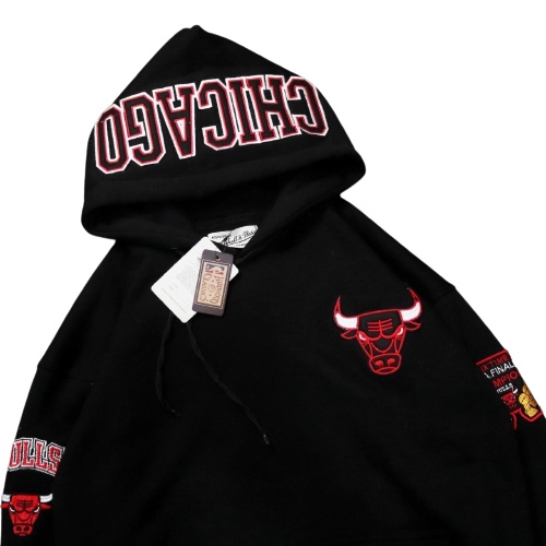 HOODIE CHICAGO BULLS BORDIR HIGH QUALITY COTTON CASUAL HYPE FASHION PRIA TERBARU