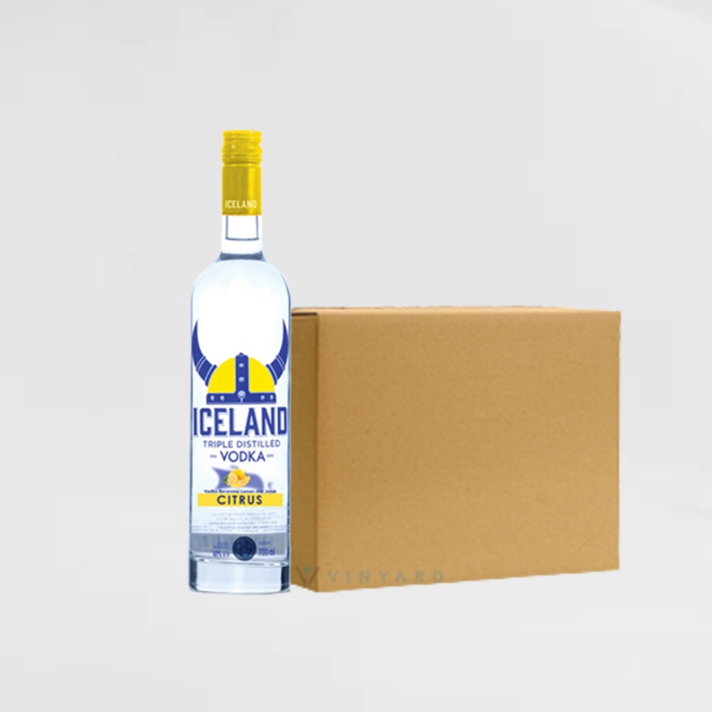 Iceland Vodka Citrus 700 ml Promo ( 12 Botol )