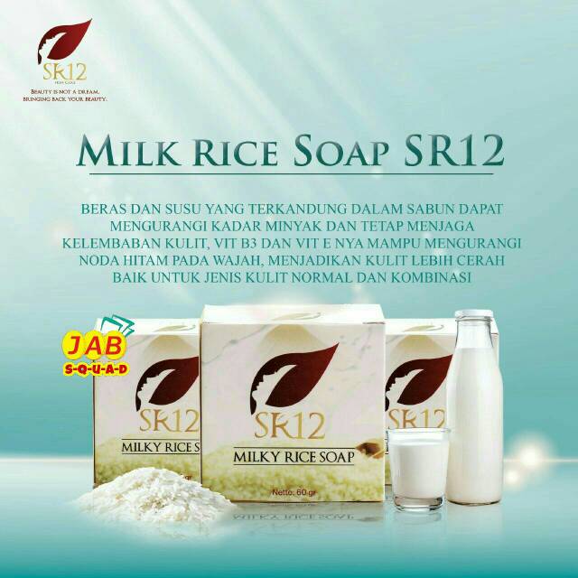 

MILK RICE SOAP SR12