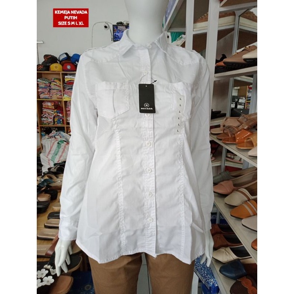 KEMEJA WANITA NEVADA BRANDED MATAHARI MURAH KMJNVD9266