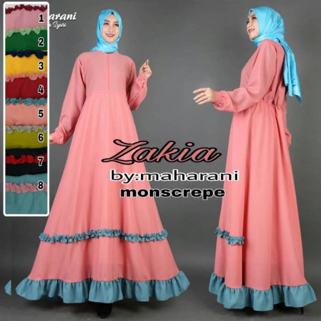 Gamis zakia by maharani