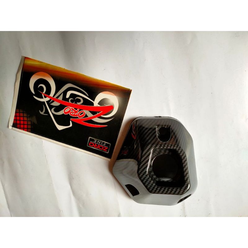 Cover Tutup Corong Knalpot Honda ADV 150 Carbon Zoro pnp