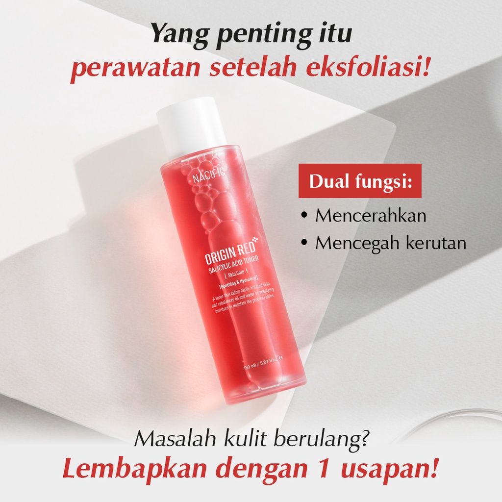 [NACIFIC] Origin Red Salicylic Acid Toner Skin Care 150ml-2