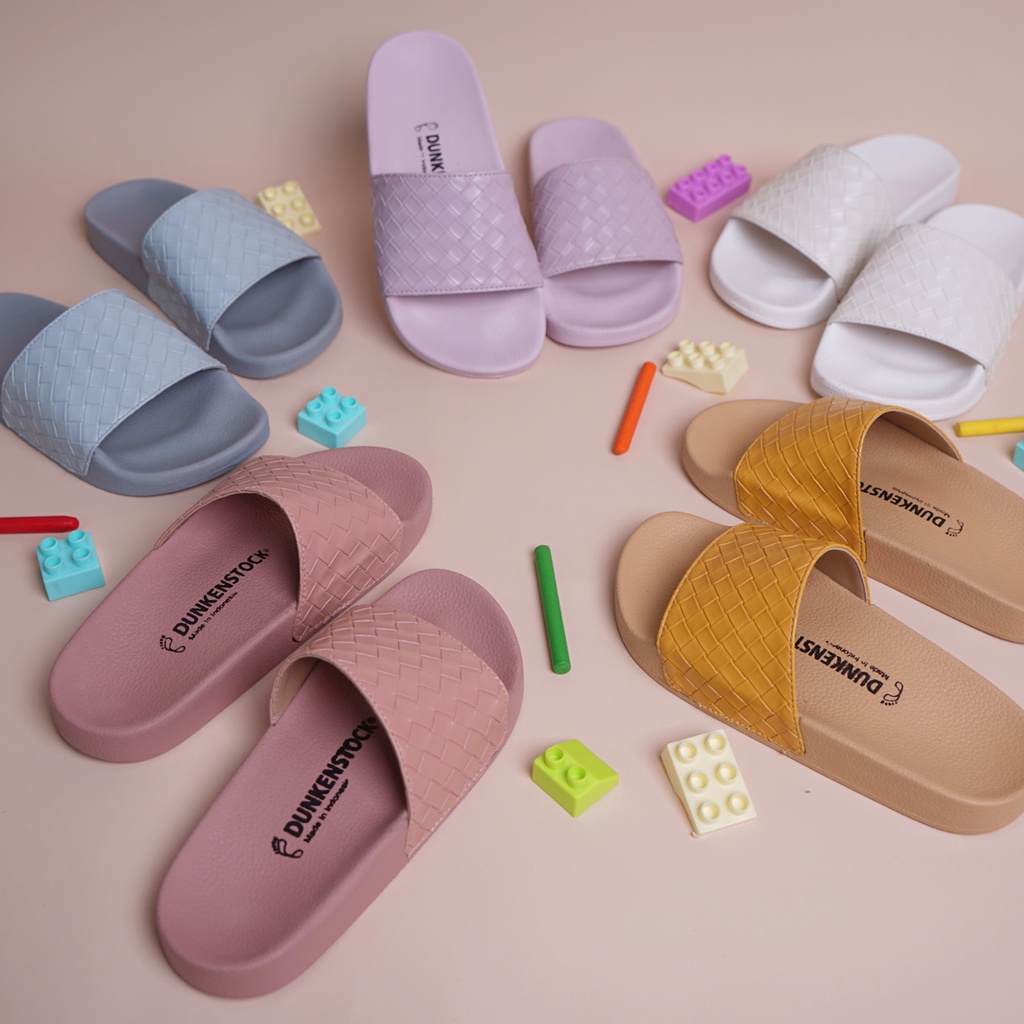 Sendal Sandal Anak Anak Wanita Cewe Cewek Perempuan Remaja Dewasa CX Kids DUNKENSTOCK SERIES