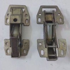 Sepasang Engsel sendok kodok besar pintu lemari kayu JAPAN