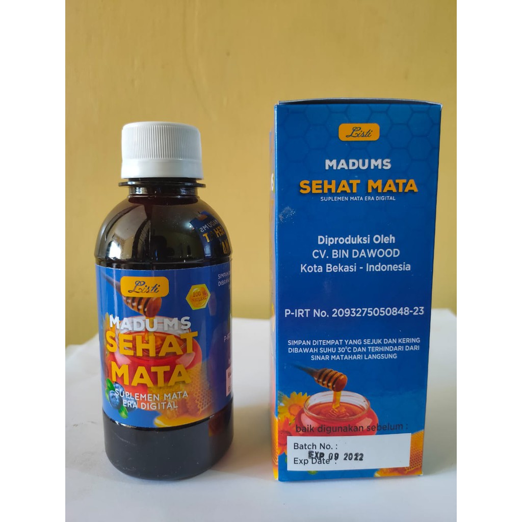 2 BOTOL MADU MATA MS, MADU MS, MADU KATARAK, MADU GLUKOMA, MADU SEHAT MATA, MADU RABUN