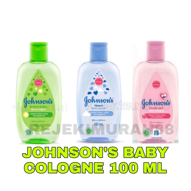 Johnsons Baby Cologne Summer Swing Parfum Bayi/Minyak Wangi Bayi 100ml