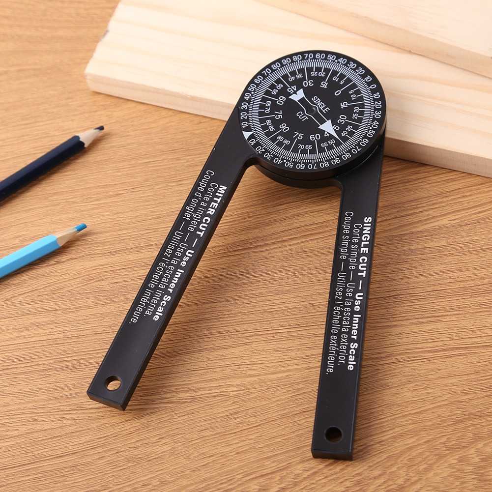 

Penggaris Siku L Kombinasi Sudut Presisi Serbaguna Busur Derajat \ Penggaris Busur Derajat Scale Mitre Protractor Angle