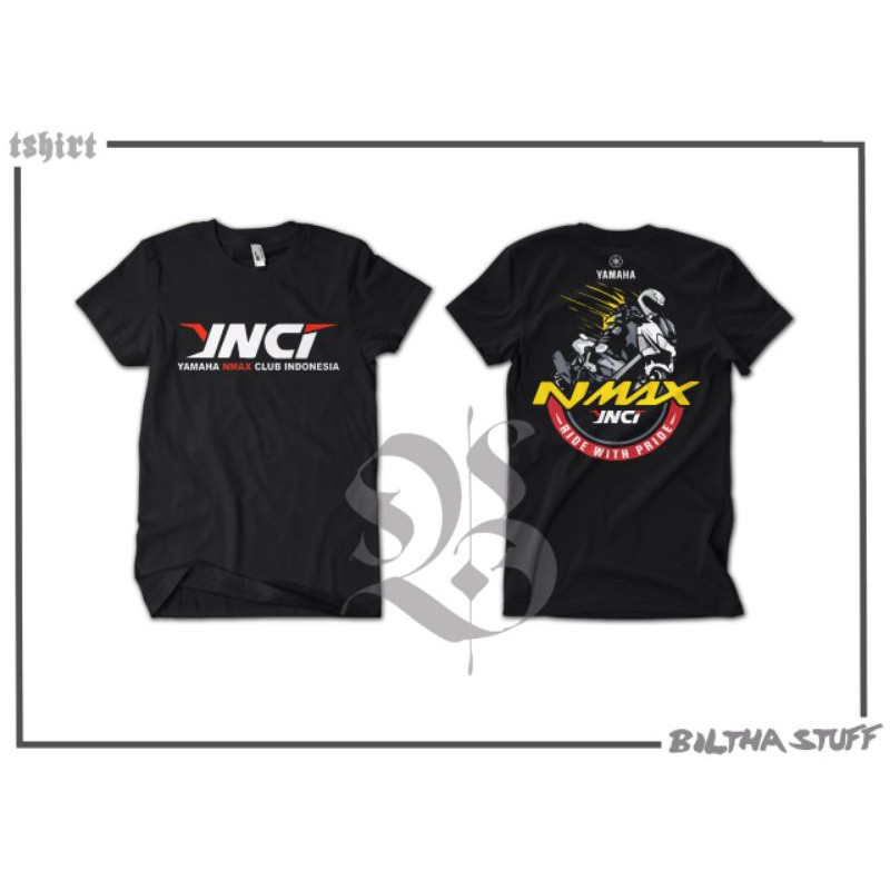Tshirt - Kaos " YNCI - Yamaha Nmax Club Indonesia "