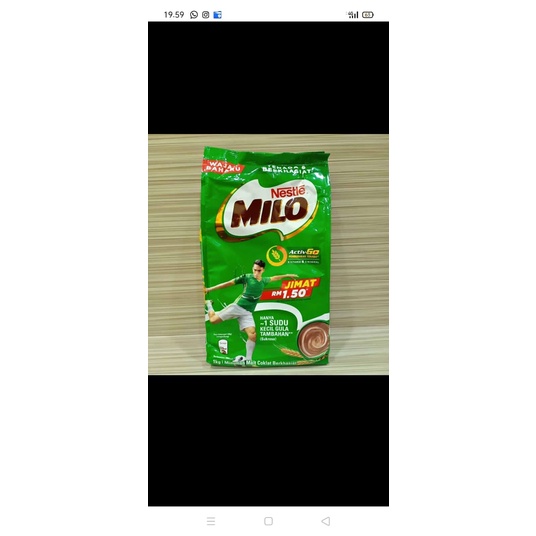 

Milo Active Go