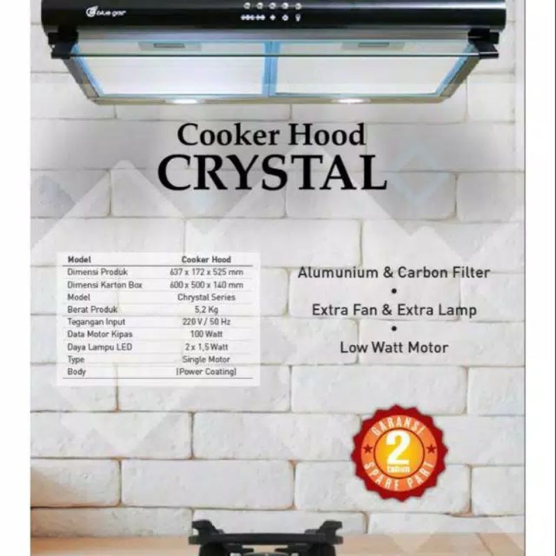 Cooker Hood Vienta Dapur Bersih dan Bebas Aroma