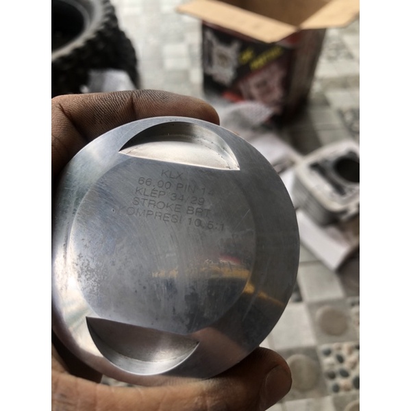 paket bore up klx brt 66  mulus normal