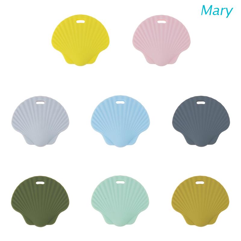 Mary Mainan Teether Bayi Newborn Bentuk Kerang Bahan Silikon BPA Free