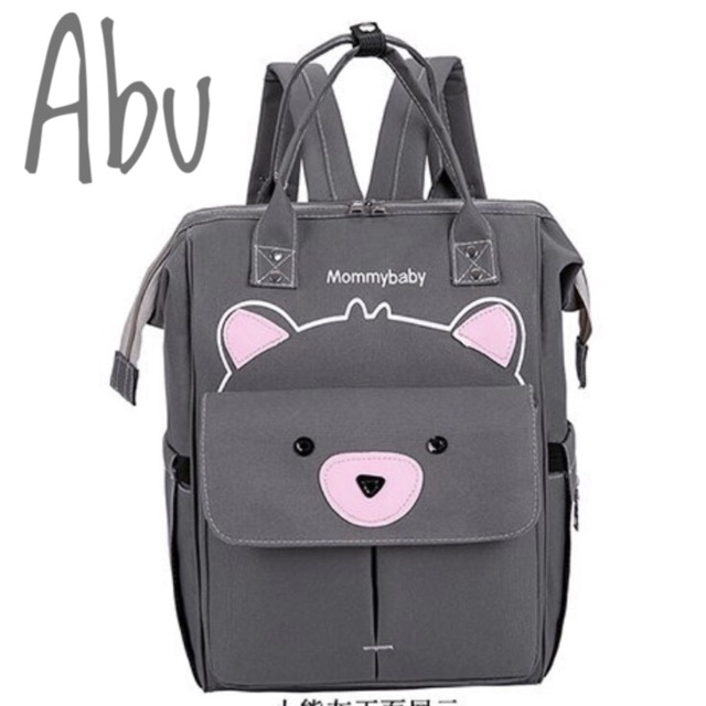 LJY48 Tas Bayi Ransel Wanita Mommybaby Baby Diaper Backpack Ibu Anak Bayi Impor TKM