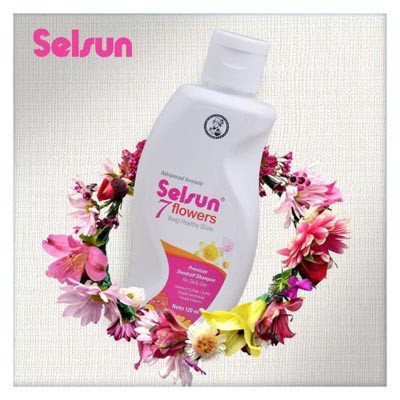 SELSUN Shampoo Conditioner Series | Sampo anti ketombe 7 FLOWERS 60 &amp; 120 ML_Cerianti