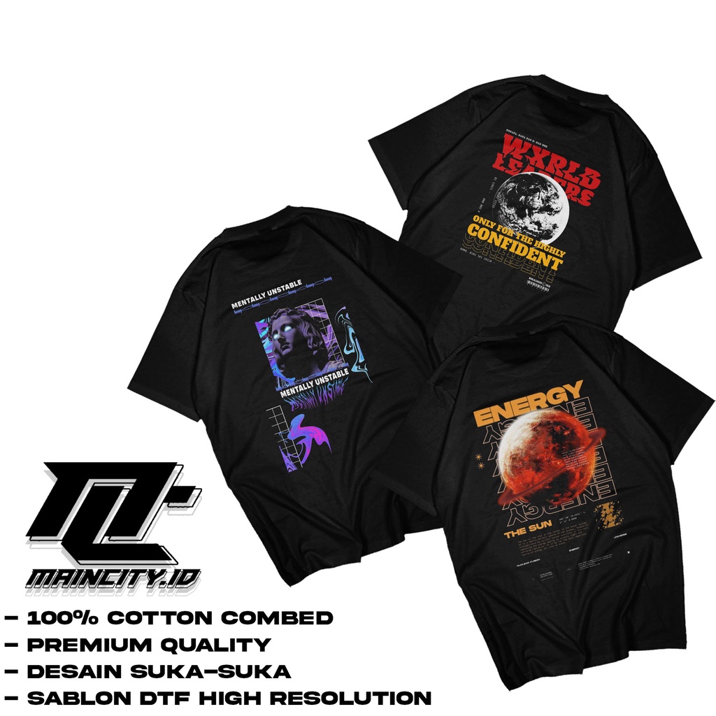 (COD) KAOS DISTRO PRIA | KAOS COWOK | OVERSIZE | PRIA | H&M | UNIQLO | WANITA | KAOS | OVERSIZE | MA