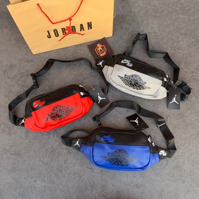 Waistbag Jordan Wings, Tas Selempang, Tas Pinggang