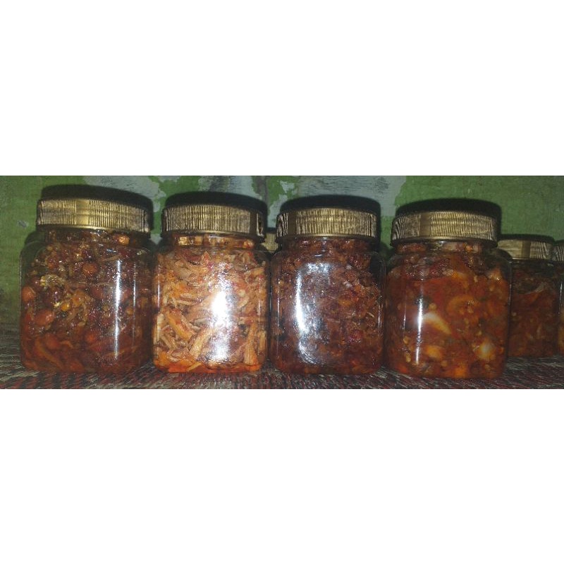 

Sambal Maknyos Varian Teri, Cumi, Rebon, Jengkol, Ayam Suwir, Ati ampla 200g