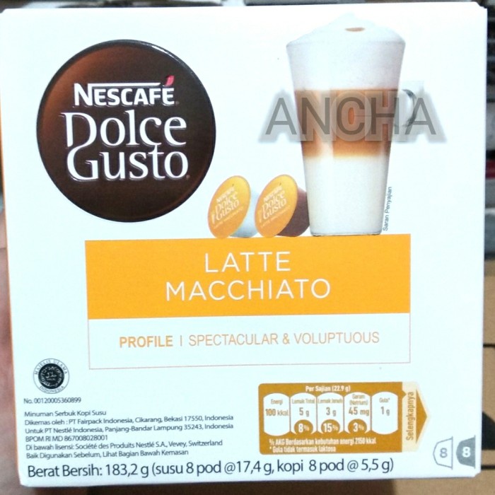 

t01thy Nescafe Dolce Gusto Latte Macchiato Ds20X11