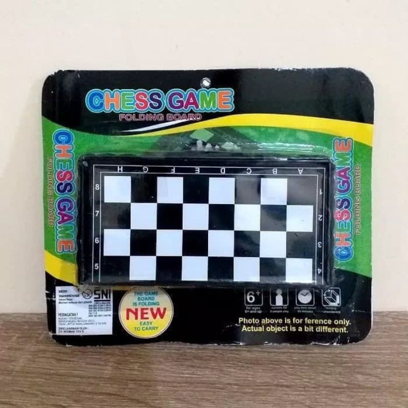 papan catur magnet mini mainan edukatif magnetic chess bidak game unik