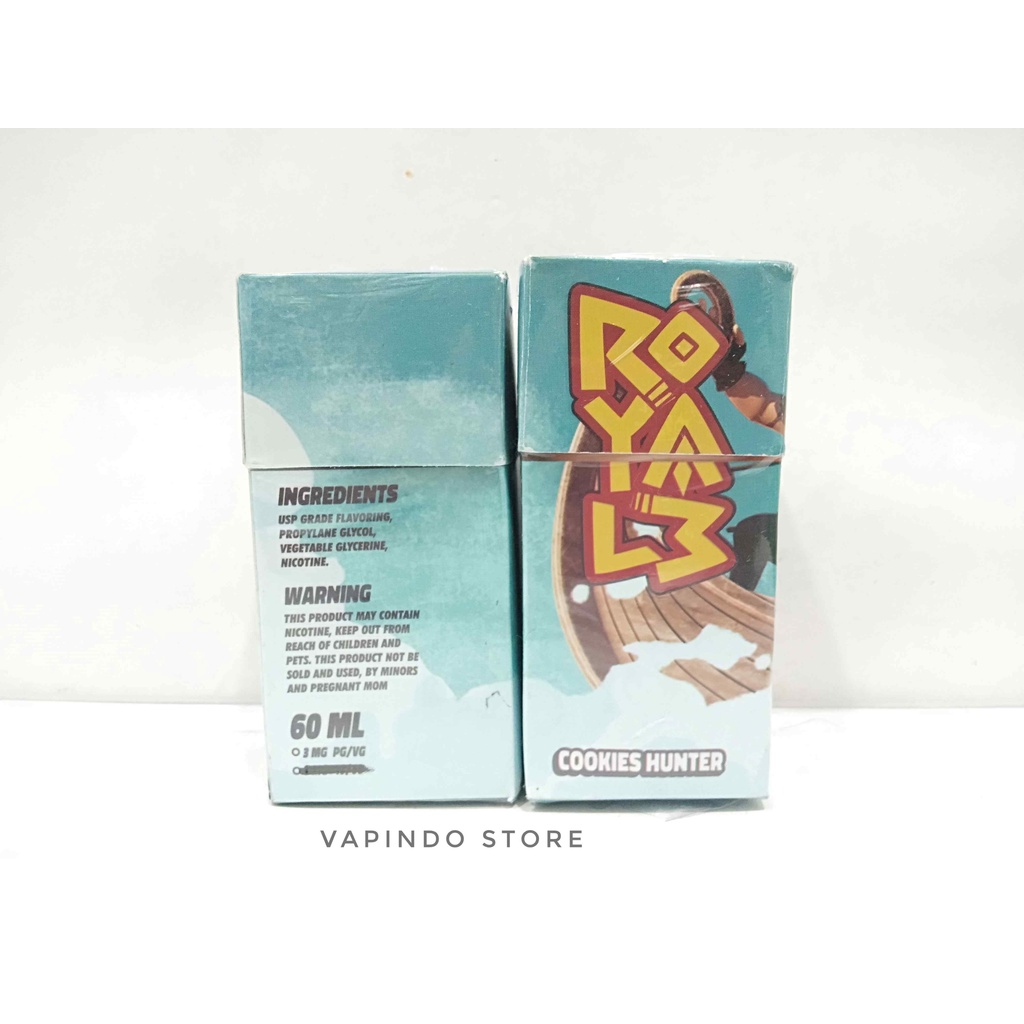 ROYALE COOKIES HUNTER 60ML 3MG BY VEM X DYLAND PROS LIQUID