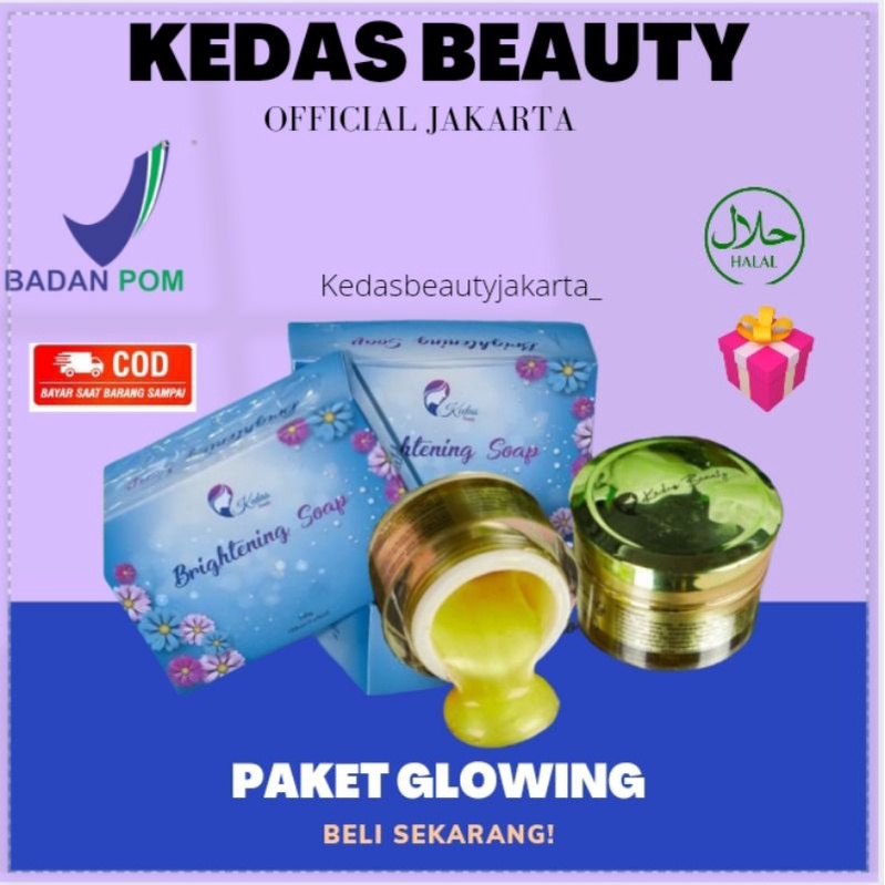Kedas beauty gold jelly, sabun kedas beauty