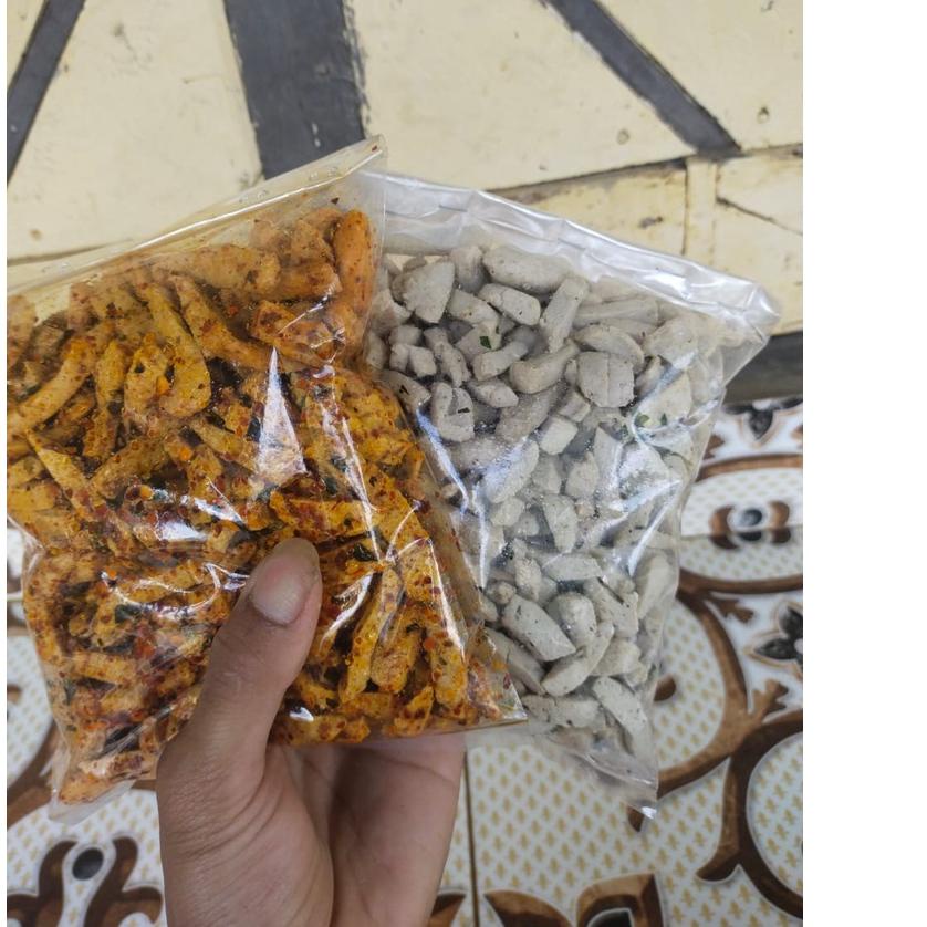 

⛄Price Pool PROMO Basreng cikruh 250gram HOT JLETOT PEDAS EXTRA AROMA DAUN JERUK