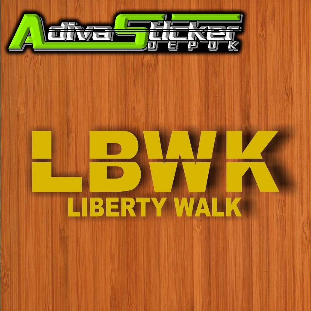 STIKER CUTTING LBWK 13cm