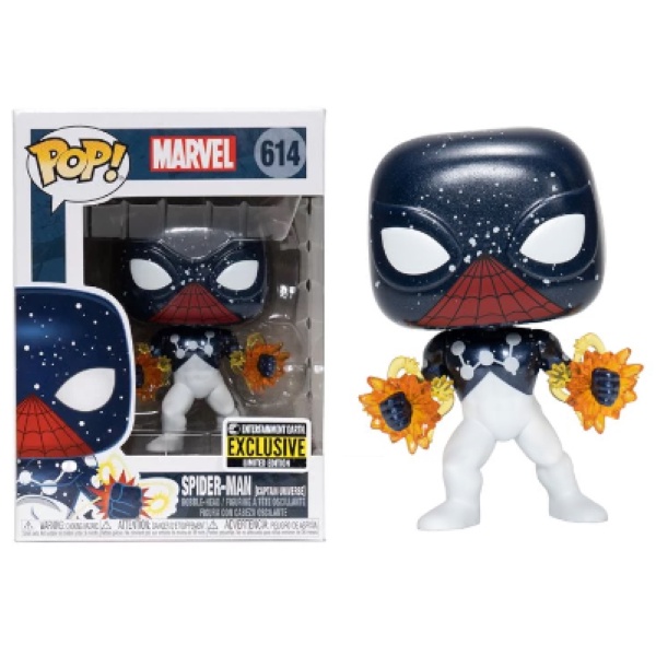 Funko Pop Marvel - Spider-Man Captain Universe EE Entertainment Earth Exclusive