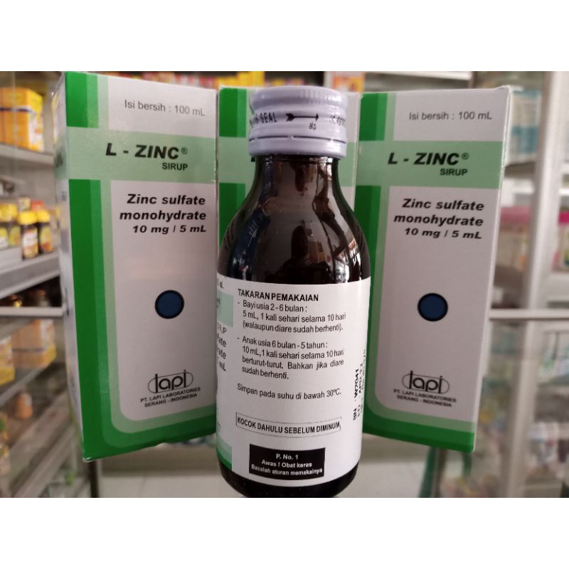 L Zinc Sirup 100ml ED 08/2024