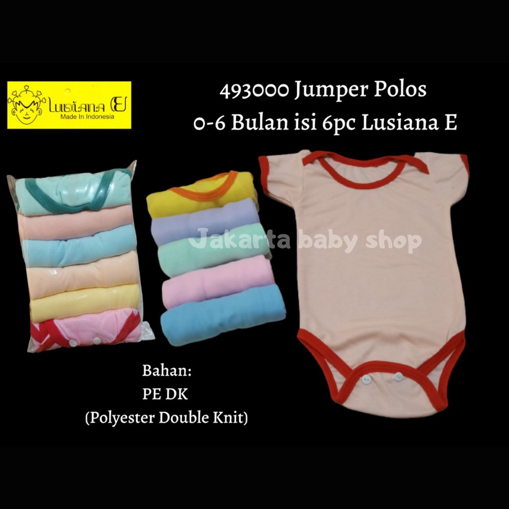 JUMPER POLOS UKURAN 0-6 BULAN  LUSIANA E 493000