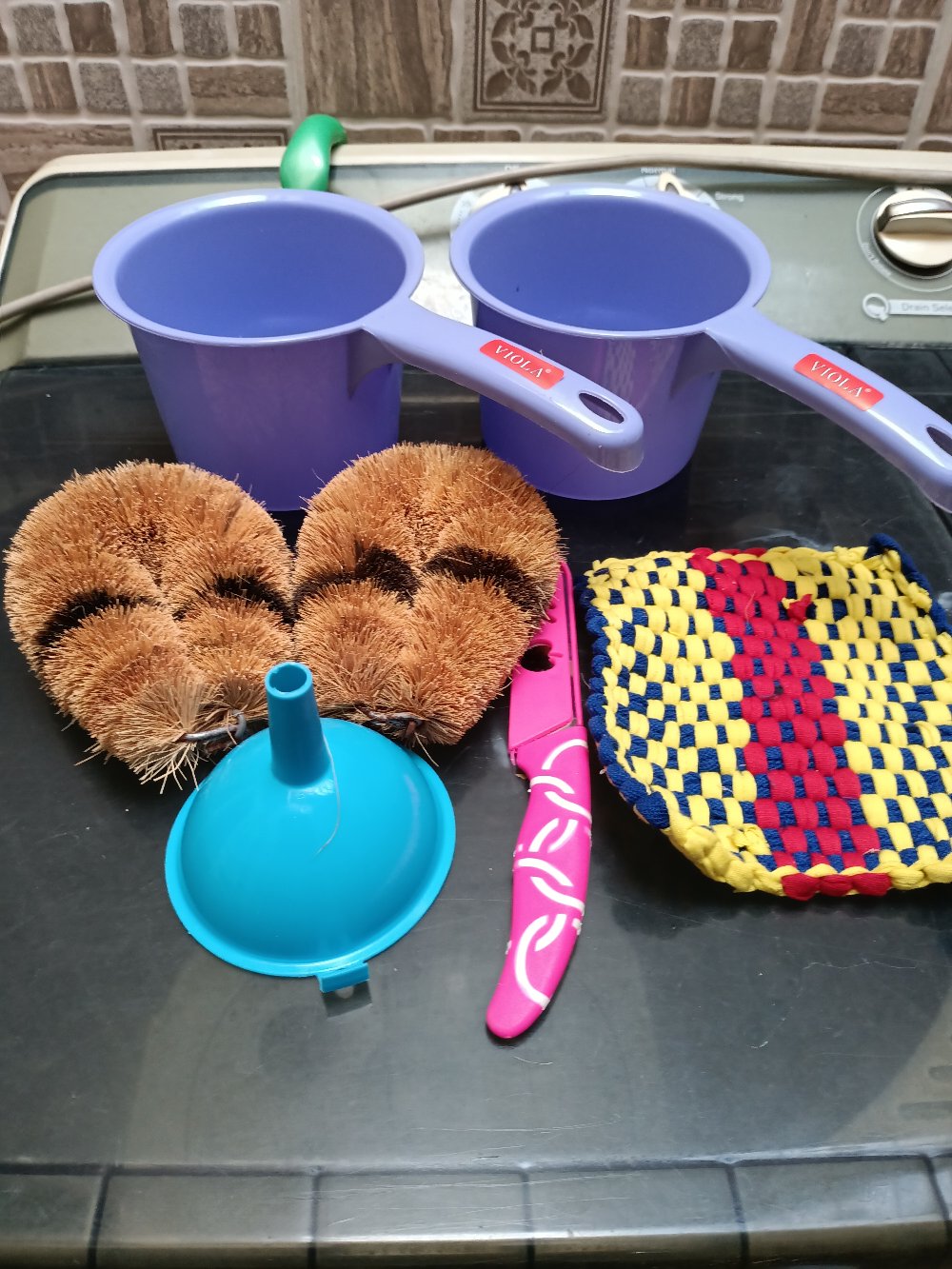 Sikat Sabun Kelapa Konde Cuci Piring Peralatan Masak Dapur Lainnya