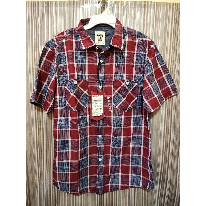 gabs kemeja cowok - kemeja cowok murah - kemeja pria kotak-kotak - kemeja pria M