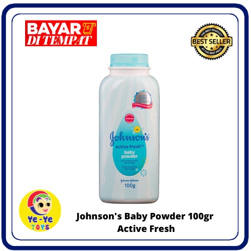 Johnson's Baby Powder Active Fresh 100gr