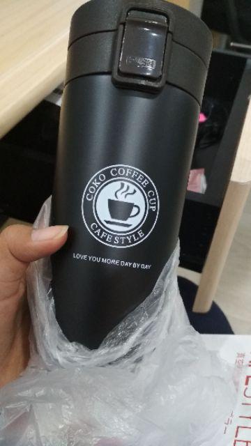 Thermos - Termos Travel Double Wall Stainless Steel Vacuum Cup Travel Mug B46