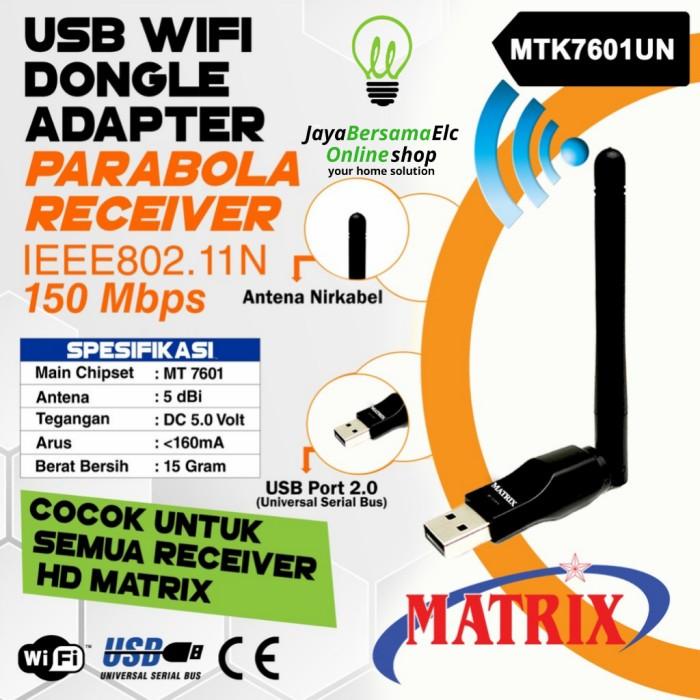 Dongle Wifi / Usb Adaptor Dongle Digital Parabola Receiver Hd Matrix