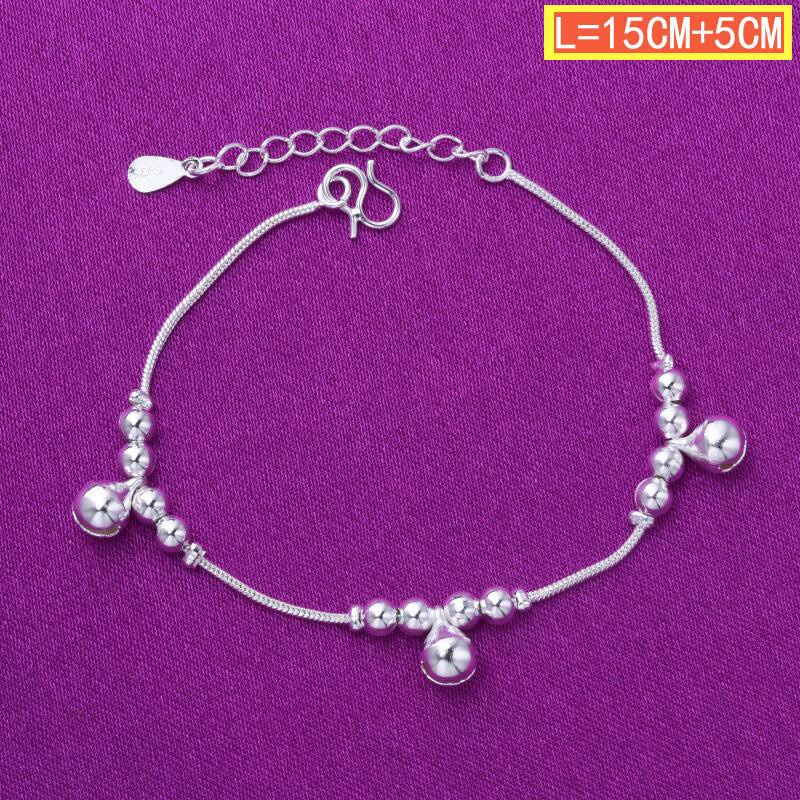 50 gaya 925 gelang perak asli, aksesoris perhiasan fashion Jepang dan Korea-27