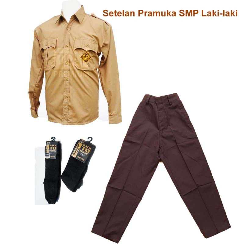 SETELAN PRAMUKA SMP LAKI LAKI PANJANG