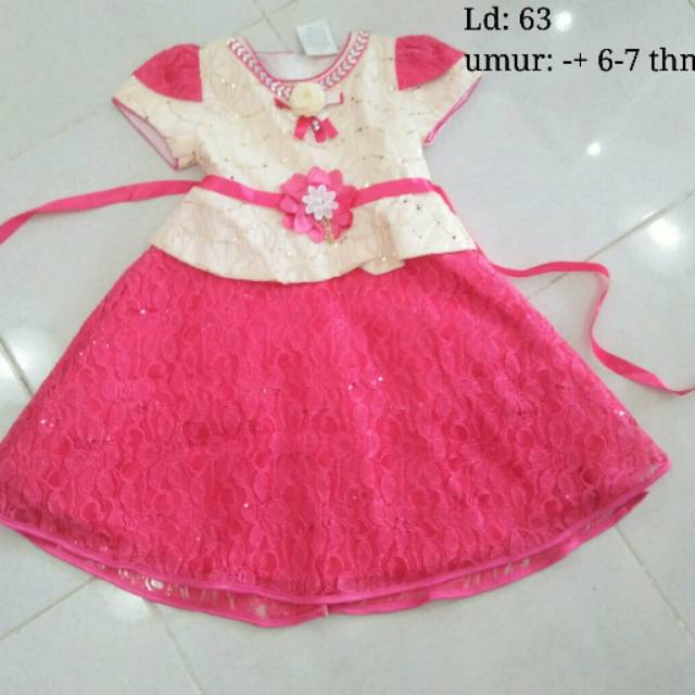 Baju pesta anak Gown gaun anak perempuan murah termurah