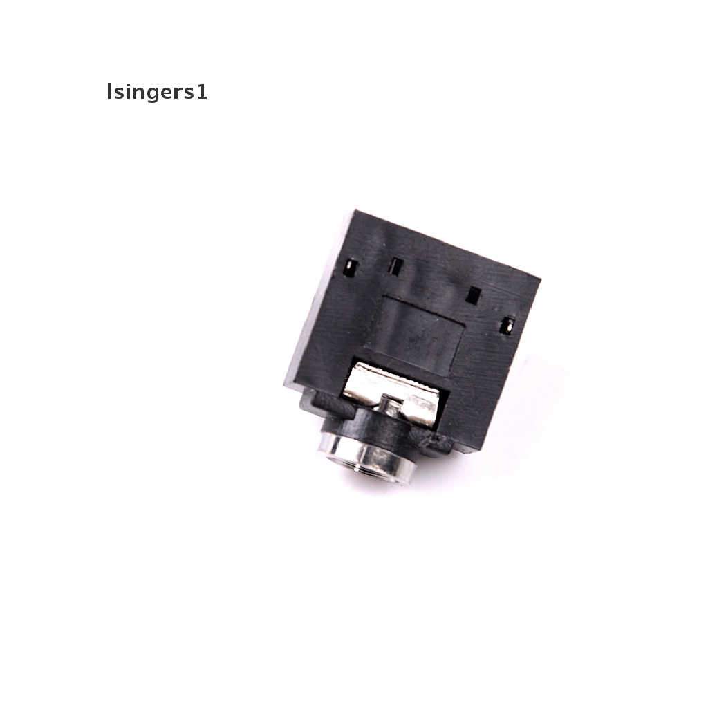 (lsingers1) 10pcs Konektor Jack Stereo Female 3.5mm 3 Pin Untuk PCB